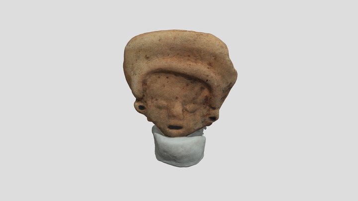 Figurine Head 1 3D Model