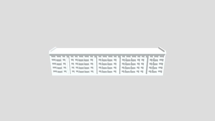 тульская пятиэтажка серии 111-108 – Modèle 3D gratuit STL
