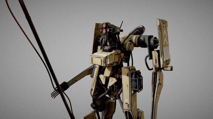 mech008 3D Model