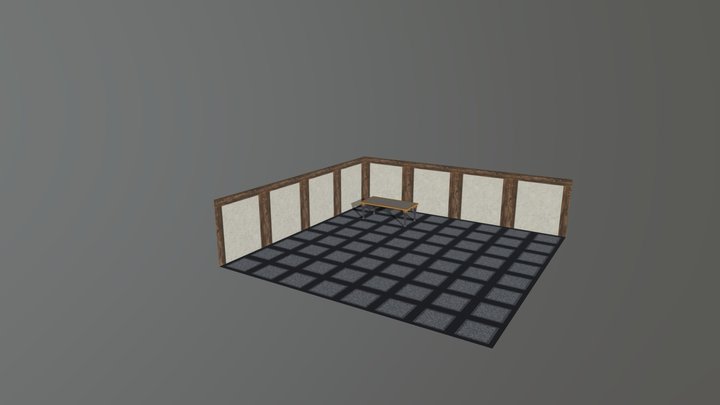 Room01 - Sketch Fab (2) 3D Model