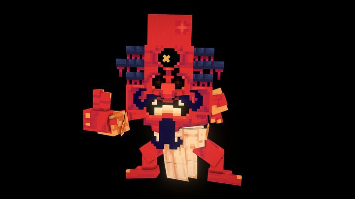 Master Study - The Crimson Emperor 3D Model