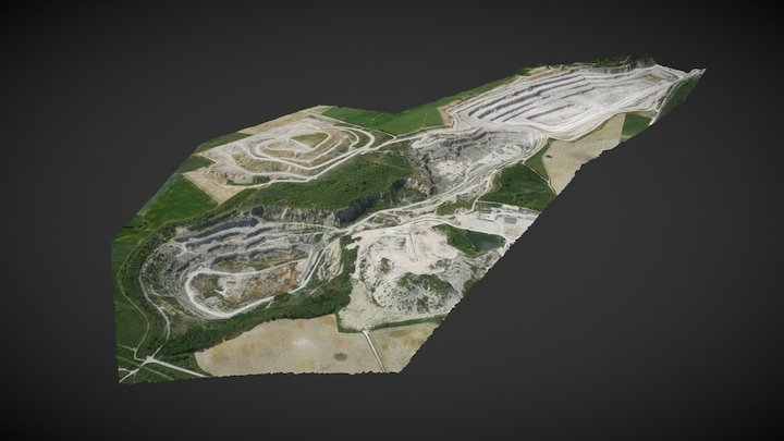 Limestone Mine 3D Model