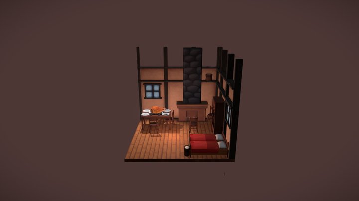 AIE Assessment 02 - Environmental Scene 3D Model