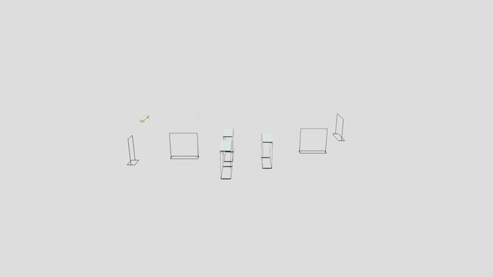 Clothes Rack #2 3D Model
