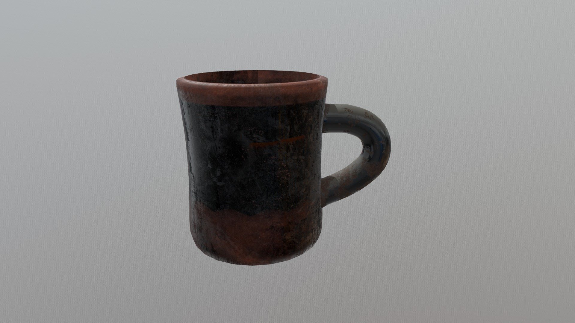 Rusted Over Mug — Sketchfab embed 3D viewer