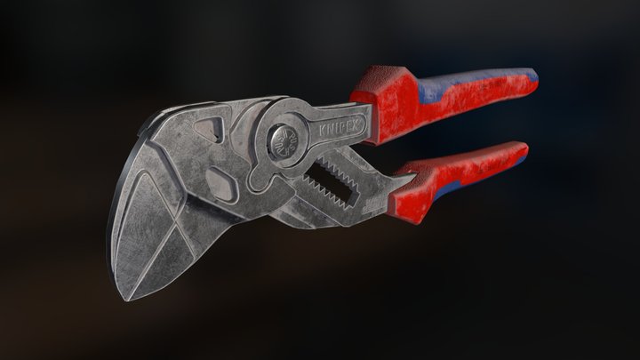 knipex_lowpoly 3D Model