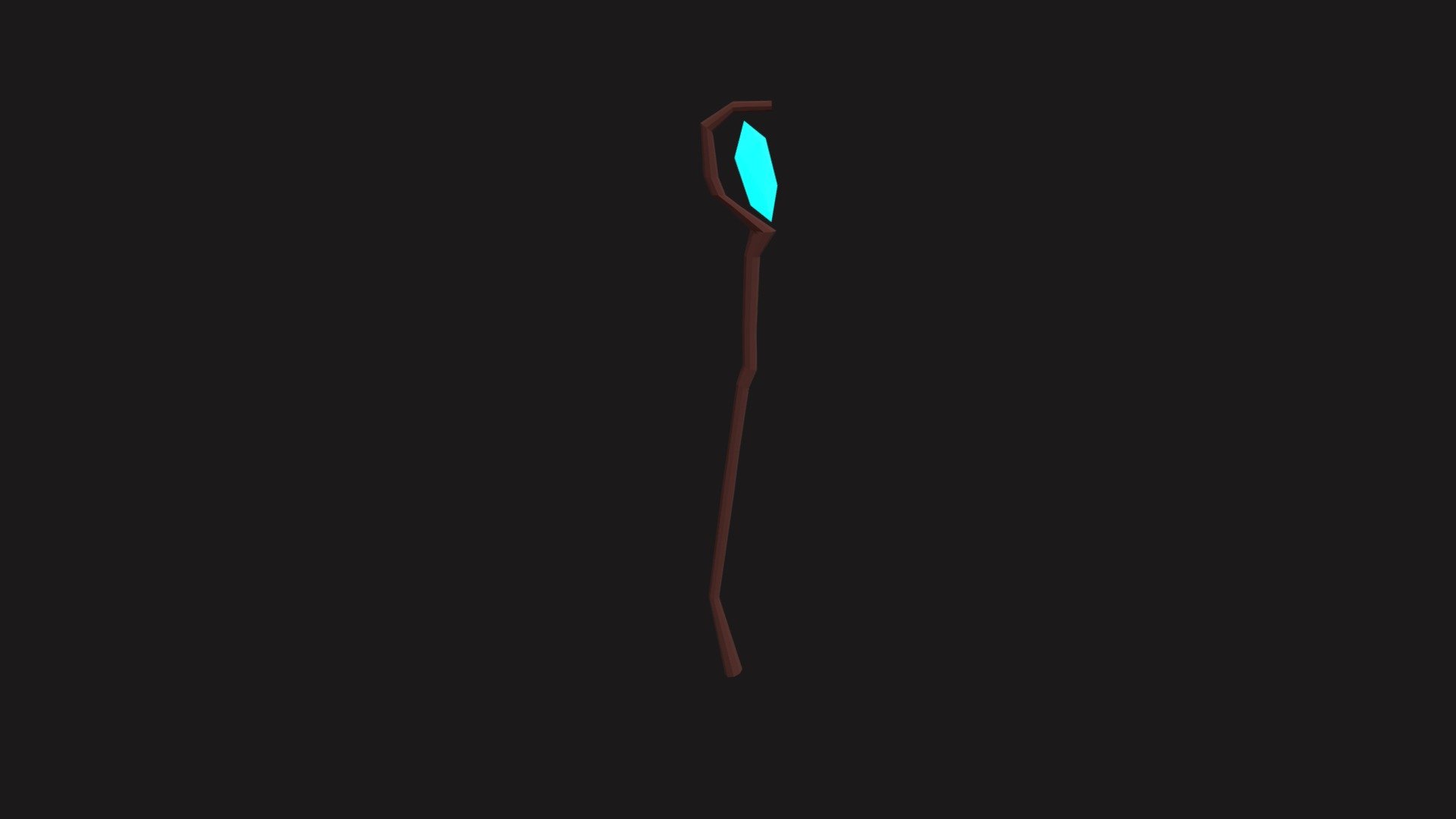 Low Poly Magic Weapon 2
