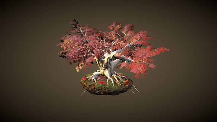Weirwood Tree 3D Model