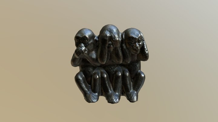 Zen-Apes 3D Model