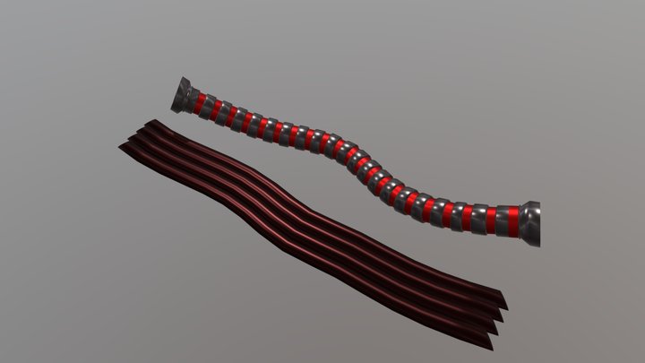 Sci-Fi Wires 3D Model
