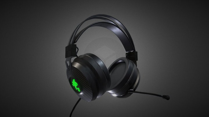 Razer Headset 3D Model