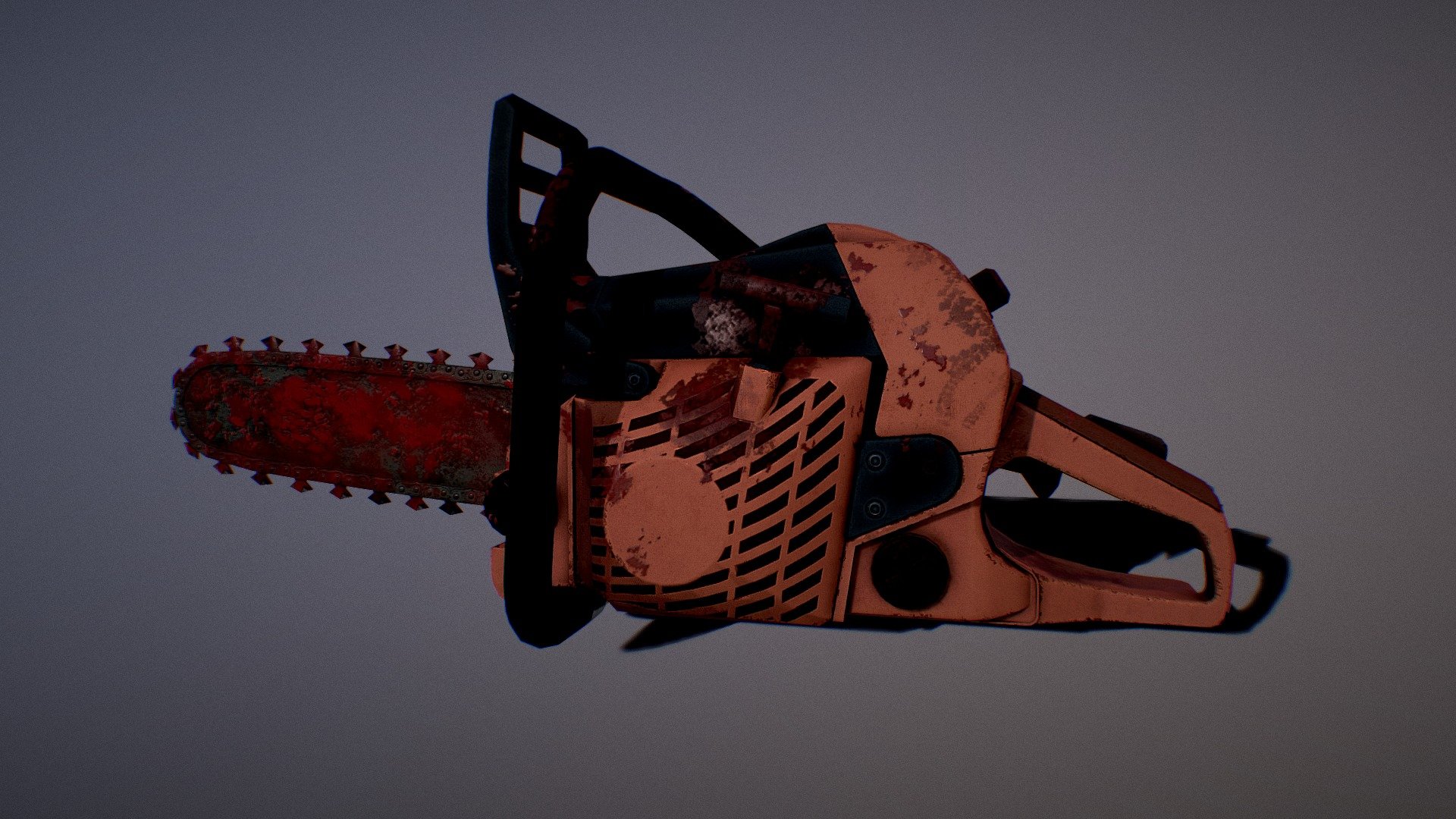 Chainsaw - Bloody - Buy Royalty Free 3D model by POLYTRICITY ...