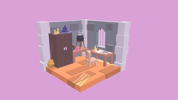 Potion room 3D Model