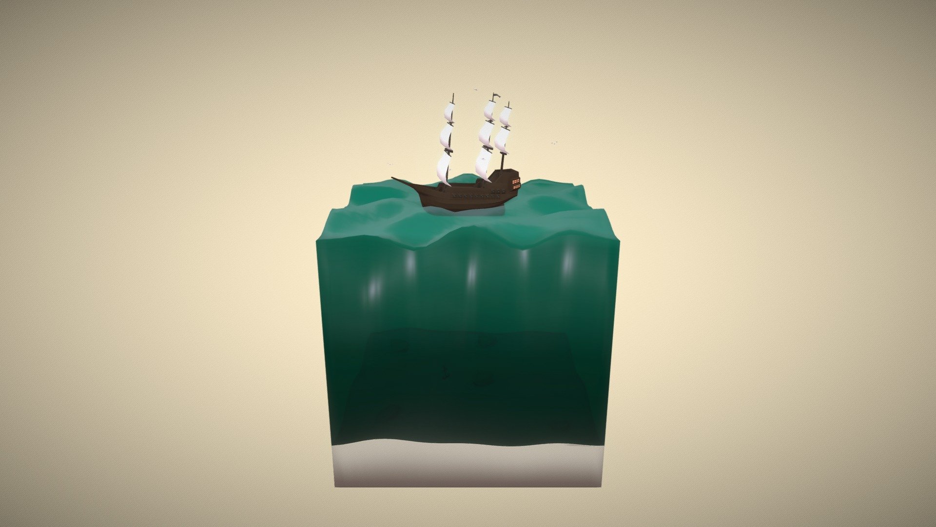 Diorama - High seas