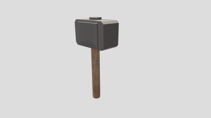 thor hammer 3D Model