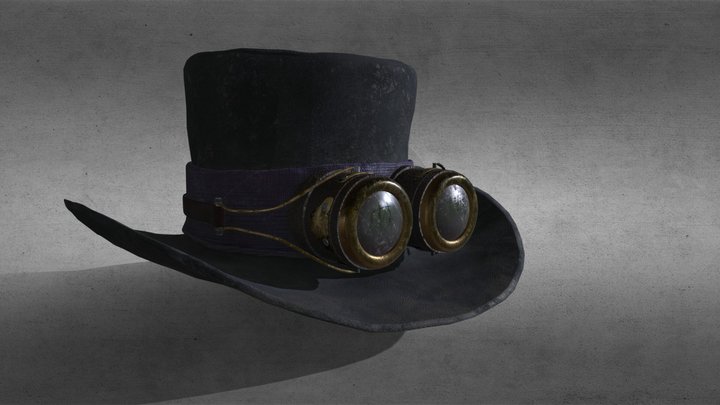 Steampunk Top Hat – Free 3D Model STL