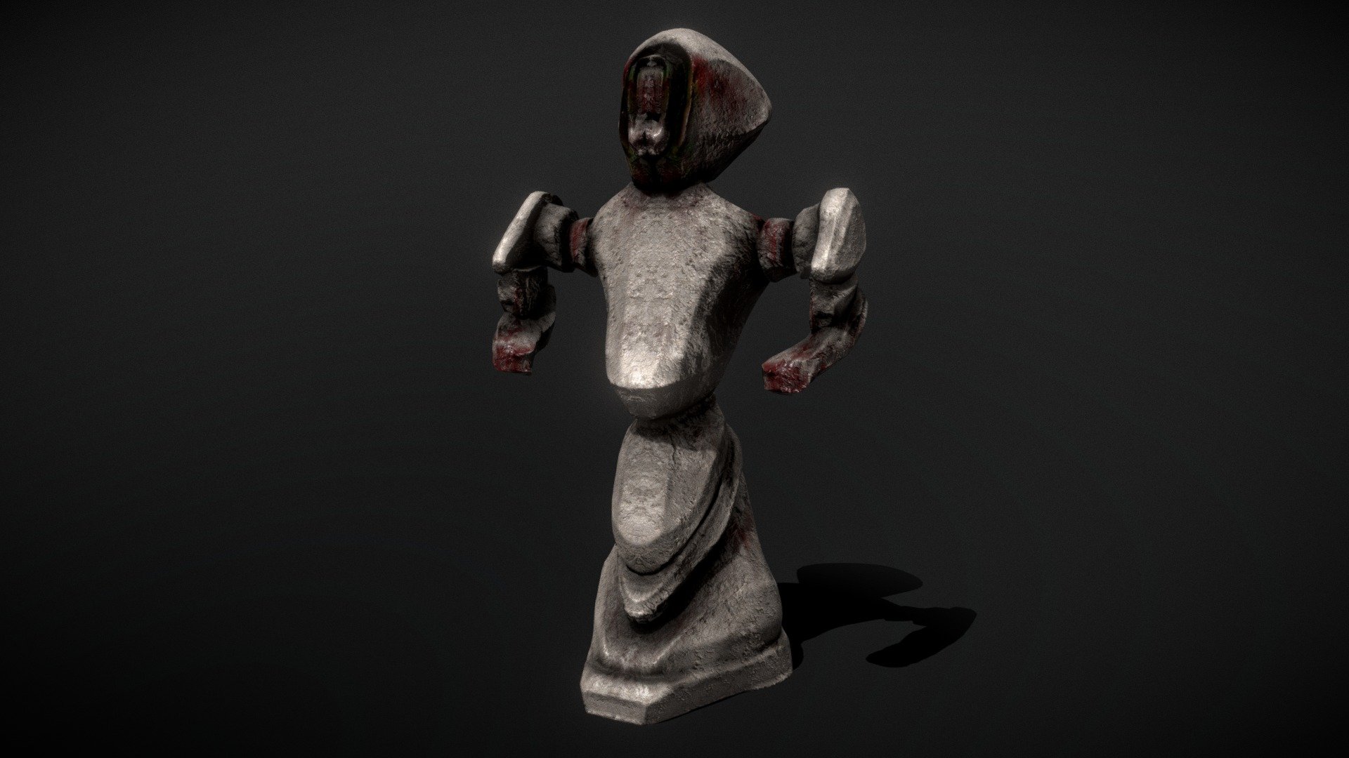 SCP-173 - Download Free 3D model by Le_Krazy_King_Cryo  (@The_Krazy_King_Cryo) [827de3f]