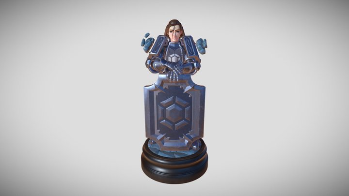 Venda the Earth knight 3D Model