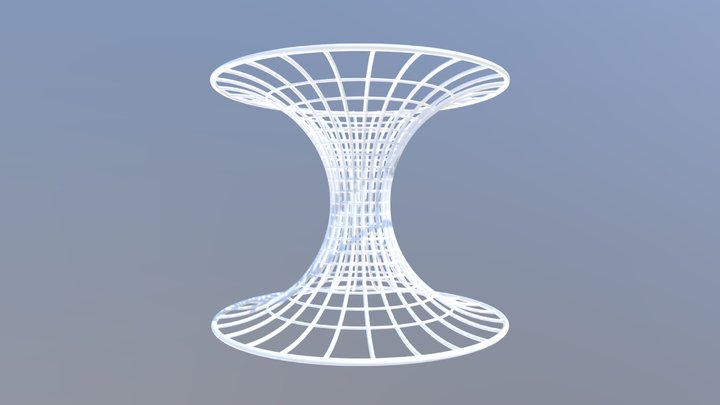 Hyperboloid 3D Model