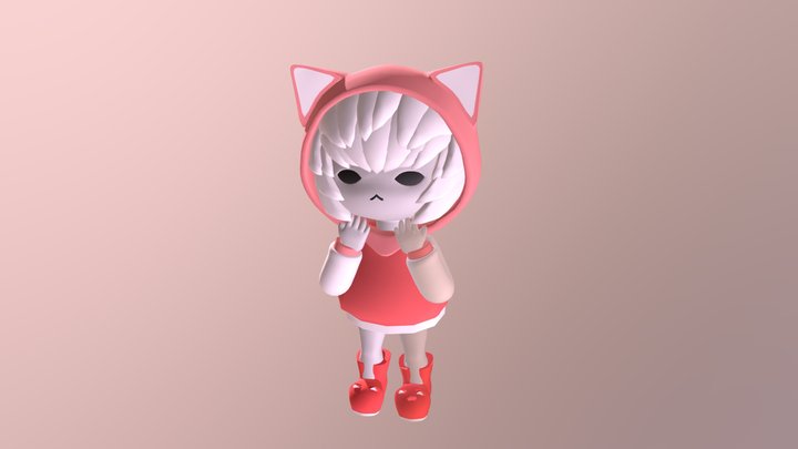 catsuit character 3D Model