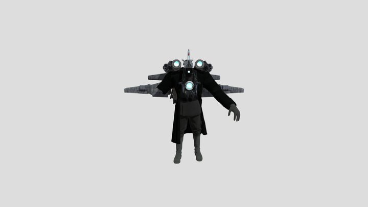 Titan cameraman 69 3D Model
