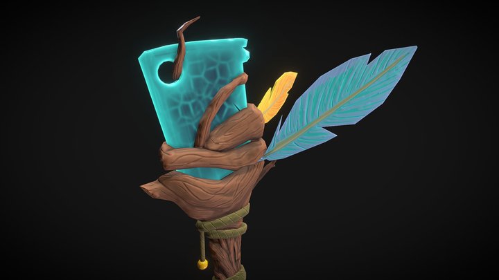 Shaman Cleaver 3D Model