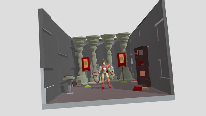 Personaje con textura 3D Model
