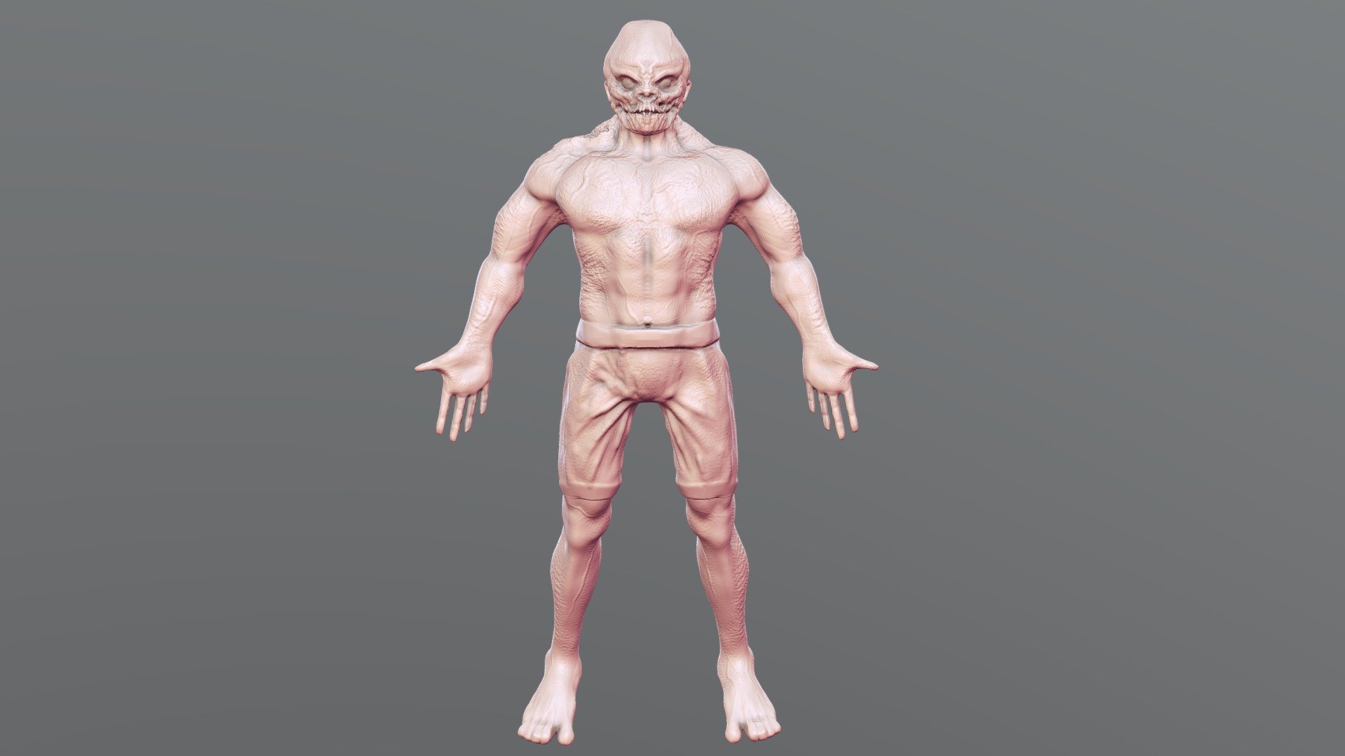 Boss Zombie Sculpted