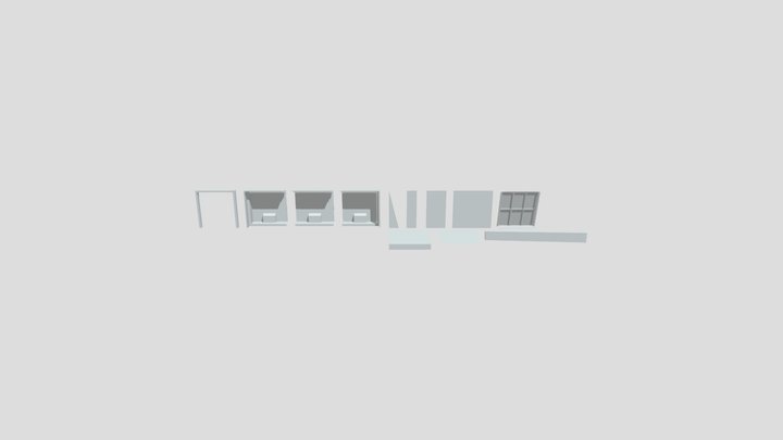 Gallery Assets WIP 3D Model