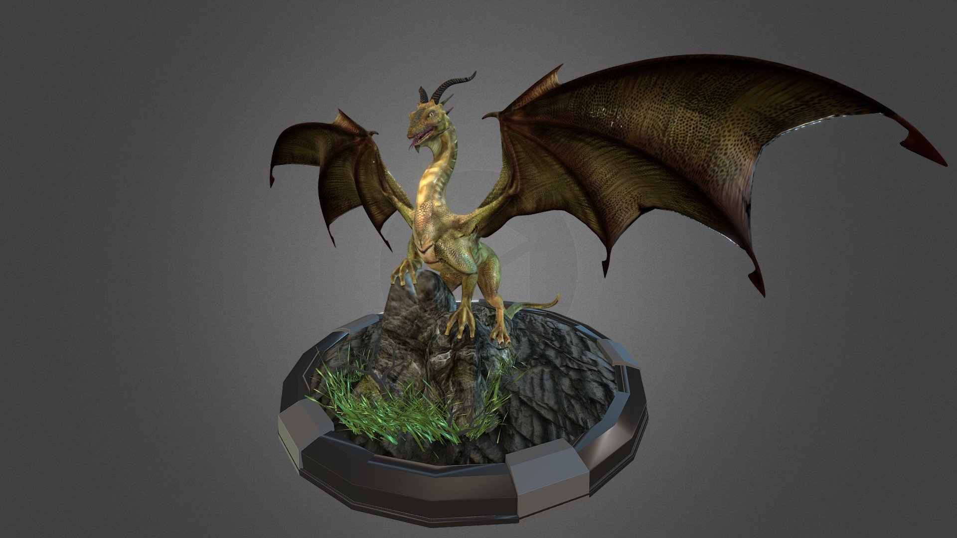 Dragon - 3D model by nitz4speeds [fa86e59] - Sketchfab