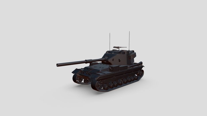FV 215b 3D Model