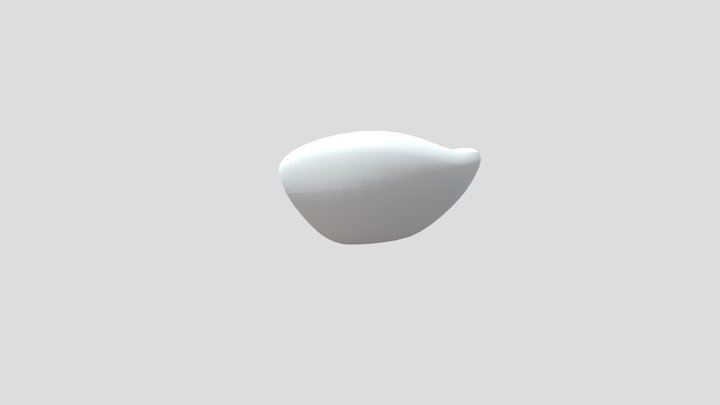 Coffe Beans 3D Model