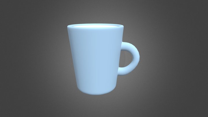 plain cup 3D Model