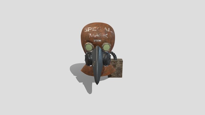 Mask-Renaissance Europe-A2 3D Model