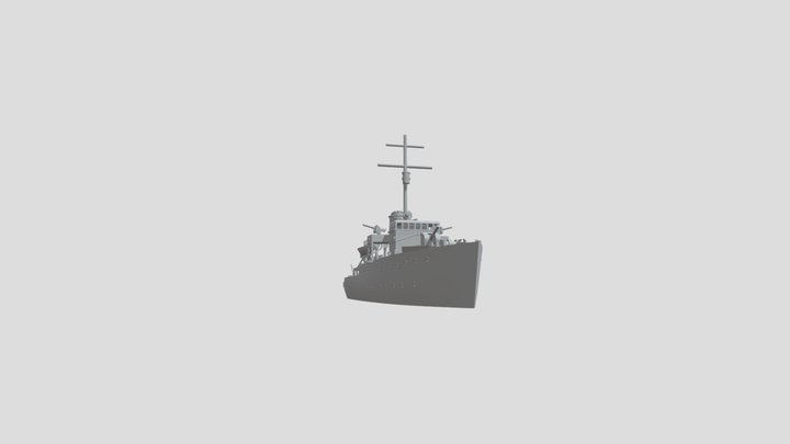 Bathurst_ Class_ Corvette_v50 3D Model