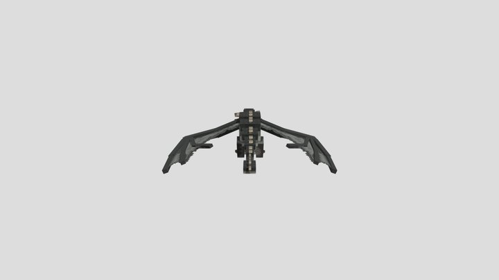 Minecraft Dragon 3D Model