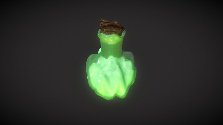 Cursed Potion - SketchfabWeeklyChallenge 3D Model