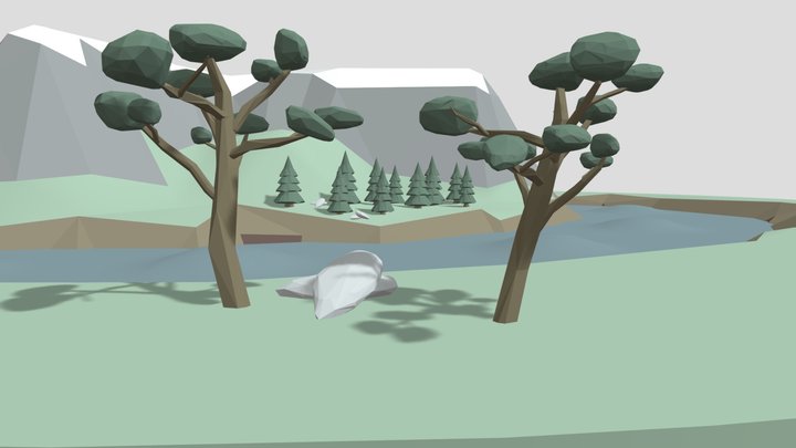 polygon earlyt plab 3D Model