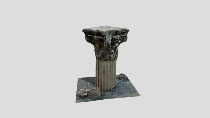 Ephesus Pillar 3D Model