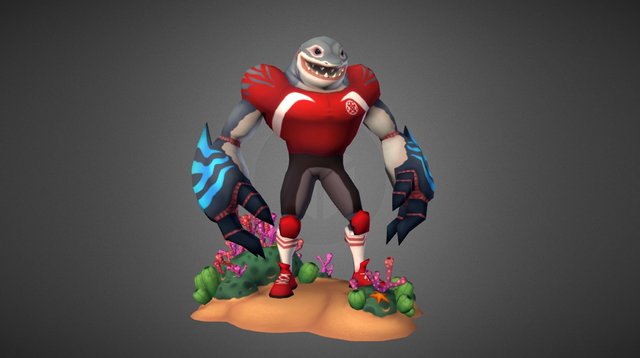 The Chumsquad - The Great White 3D Model