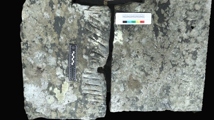 St Ultan's Cross Ogham Stone