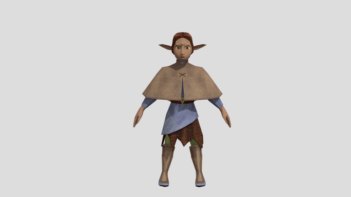 Gelfling 3D Model