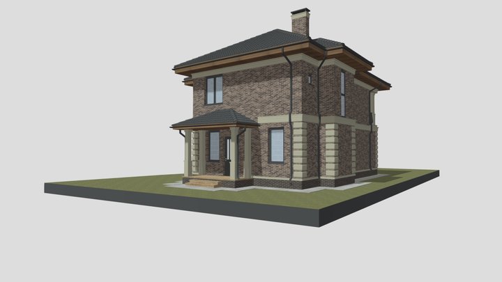 Дом 22 3D Model