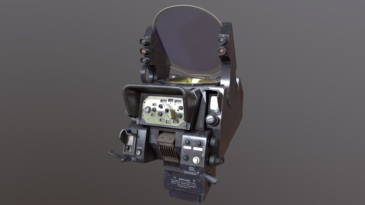 MiG-23ML HUD | ASP-17ML 3D Model