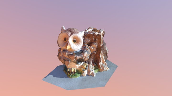 Owl 3D Model
