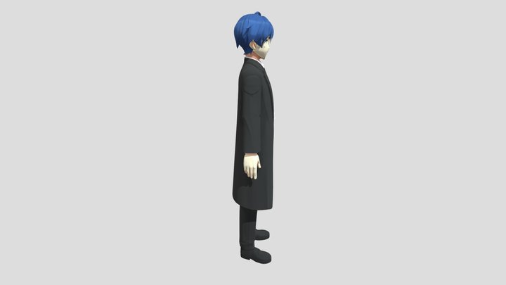 Anime+character+3d+model 3D Model