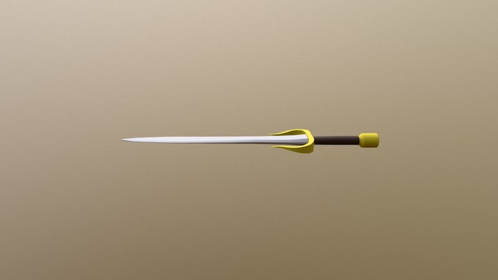 Sword sketch 3D Model