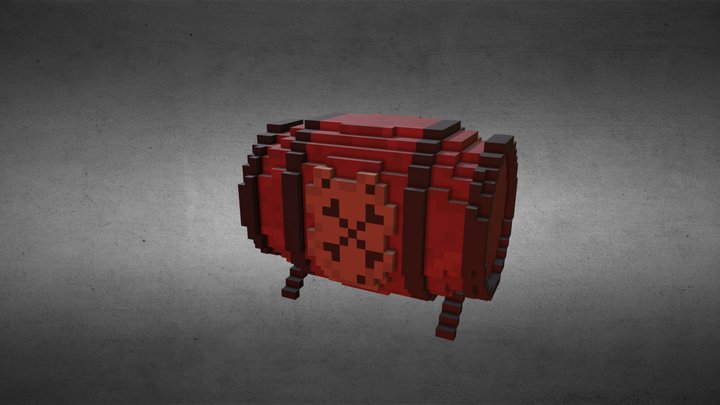 Sea of Thieves | Gunpowder barrel 3D Model