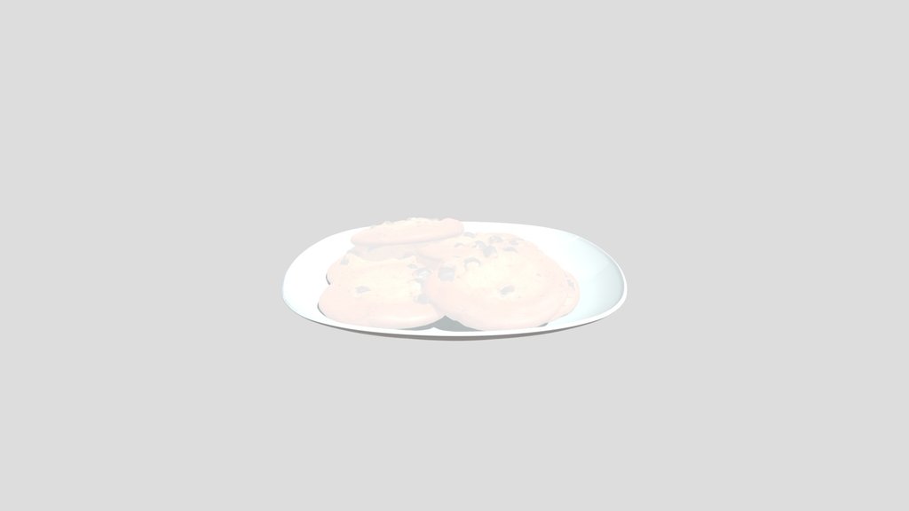 Cookie On Plate