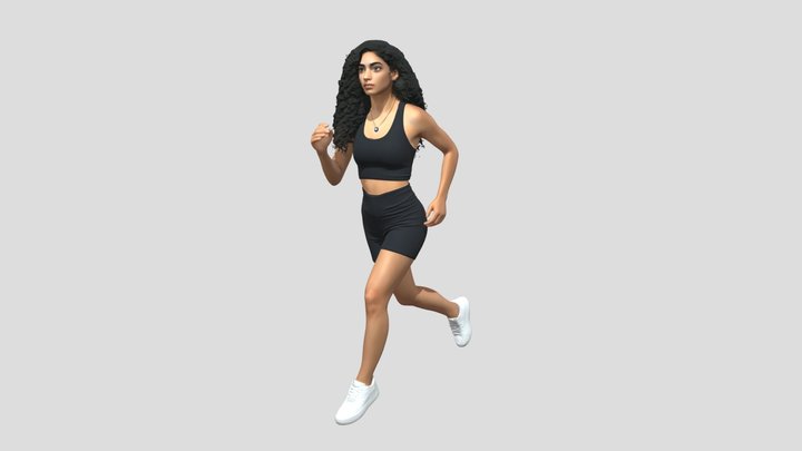 Runner in Black